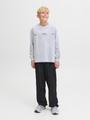 JCOSIGNAL SWEAT CREW NECK JNR 164 Locker geschnitten - White Melange