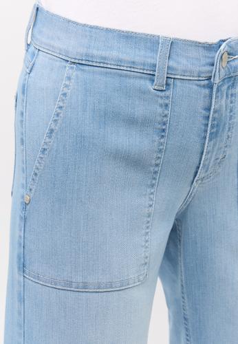 3502568-355 LIZ URBAN 42/30 WIDE LEG - Bleached Blue Used