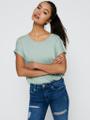 Only T-Shirt »ONLMOSTER« mit Aufschlag am Arm