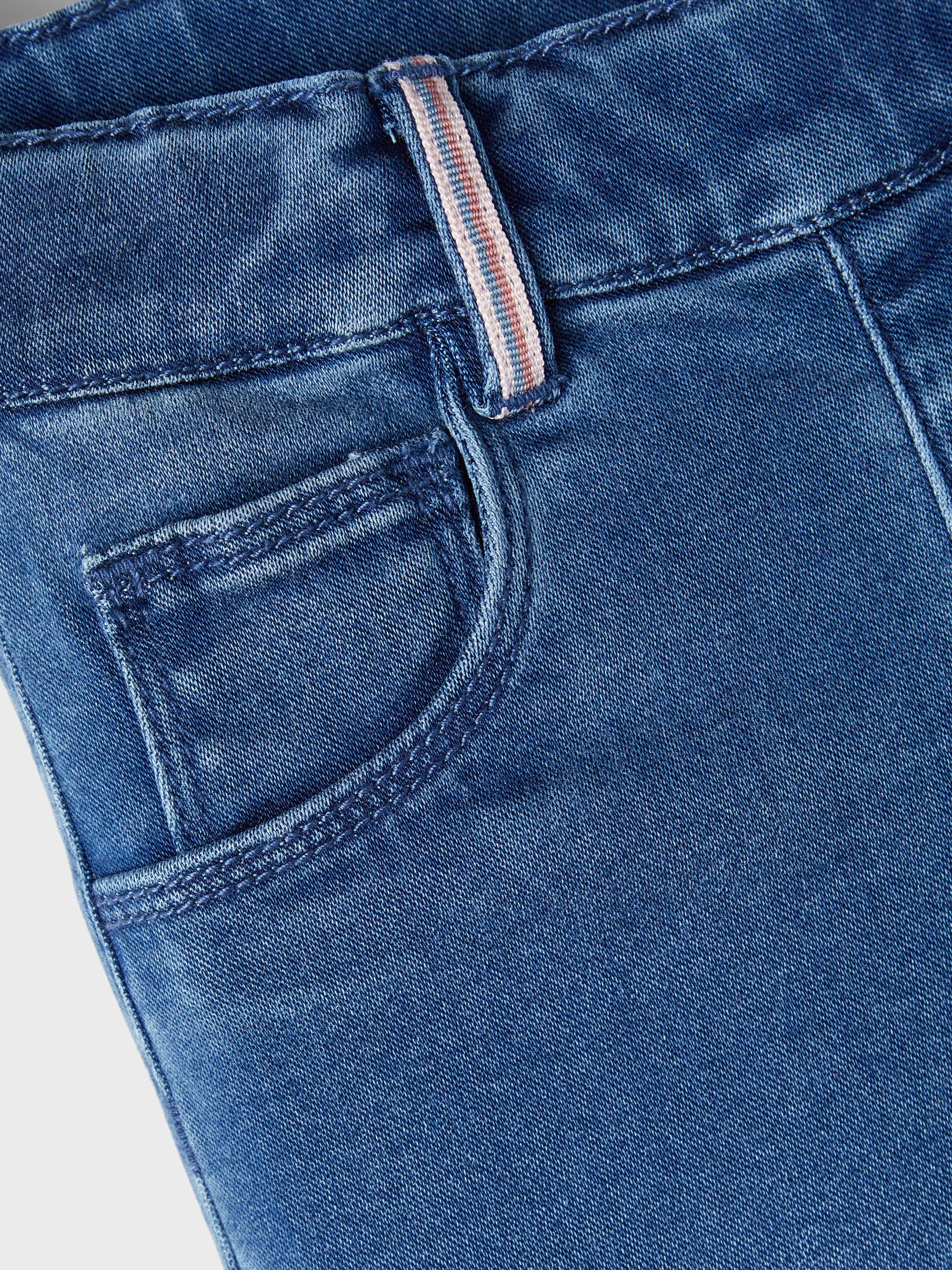 NMFSALLI SLIM DNM LEGGING 1380-TO NOOS 116 Slim Fit - Medium Blue Denim