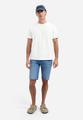 T-Shirt Crewneck Solid Jacquard
