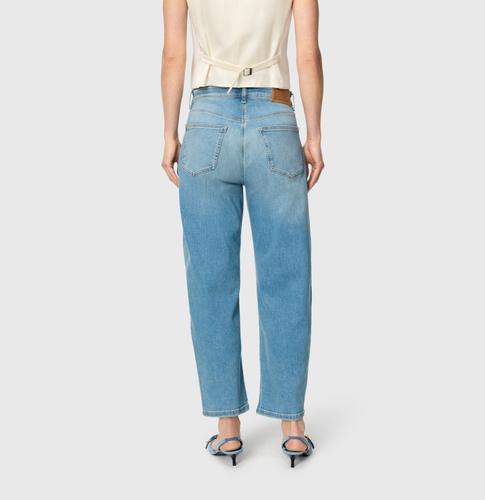 MAC JEANS - DANNI, Light authentic denim 40/OL Barrel Fit - Blau
