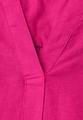 Bluse mit Split Neck aus Leinenmix