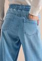 High Waist Wide Leg Jeans im Loose Fit L/30 - Light Blue Used Wash