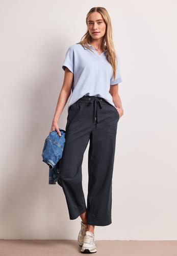 Casual Fit Hose mit Turn-Up 44/28 - Deepwater Blue