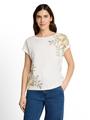 T-Shirt mit Print XXXL Regular Fit - Whisper White
