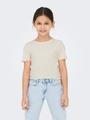 KOGCARLOTTA LIFE S/S TOP JRS NOOS 146/152 Normal geschnitten - Cloud Dancer