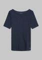 Slub-Jersey-T-Shirt regular L Regular Fit - Manic Midnight