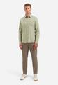 Shirt Solid Fine Herringbone XXL Regular Fit - Light Moss