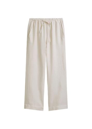 Leinen-Joggpants straight