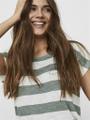 Vero Moda Rundhalsshirt »VMWIDE« im Blockstreifen-Dessin