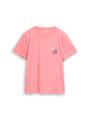 T-Shirt mit Print XL Regular Fit - Soft Fuchsia Pink