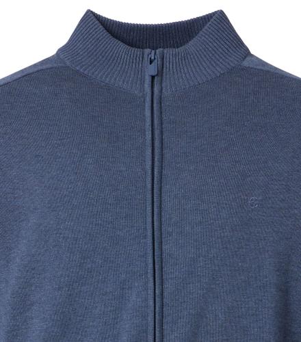 Strickjacke 3XL Basic Knitwear - Blau