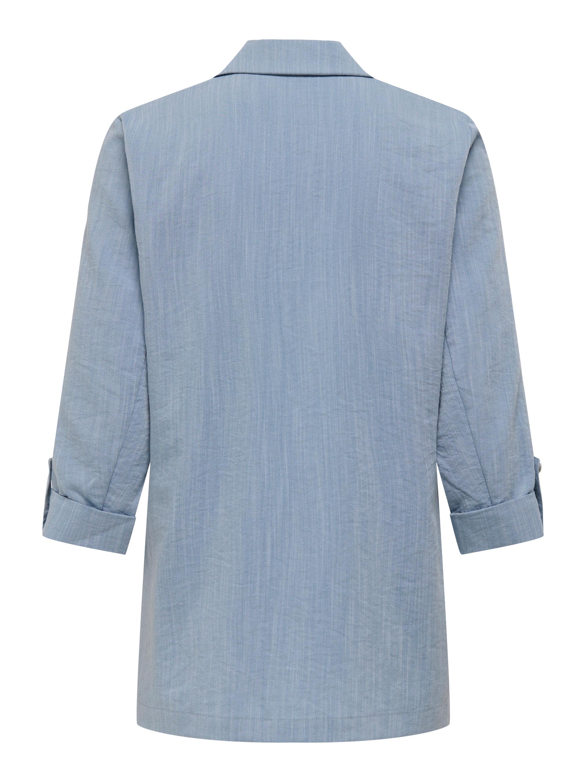 ONLMARSA 3/4 BLAZER WVN NOOS M Locker geschnitten - Faded Denim