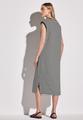 Gestreiftes Kleid 38 - Black