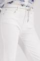 Straight-Leg-Jeans mit Fransendetails