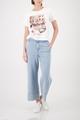 T-Shirt mit City-Print 38 - Cream