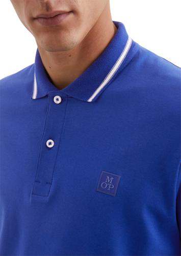 Poloshirt, short sleeve, Tipping on Flatknit Collar, Designed for Circularity