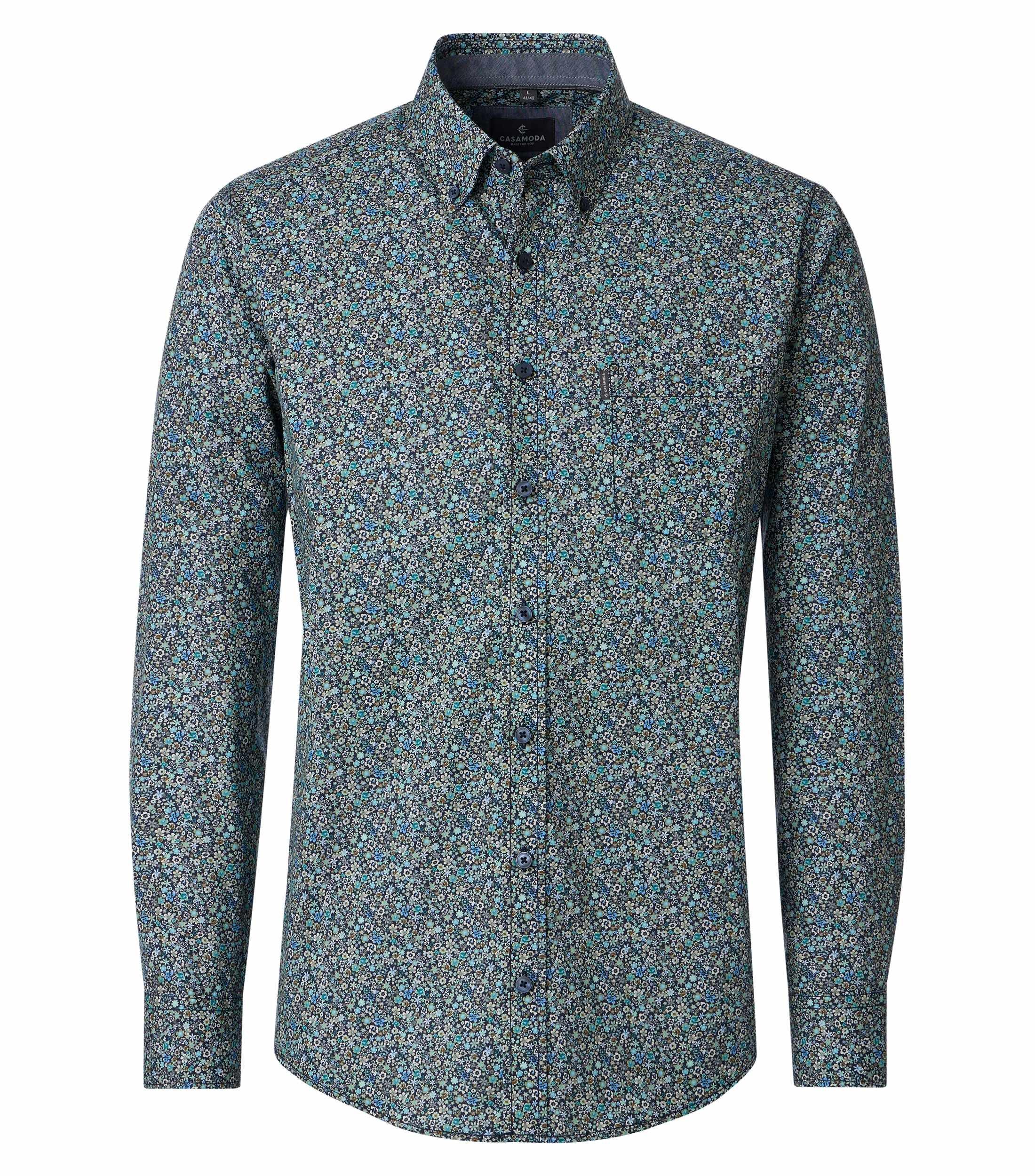 Freizeithemd XL Comfort Fit - Blau