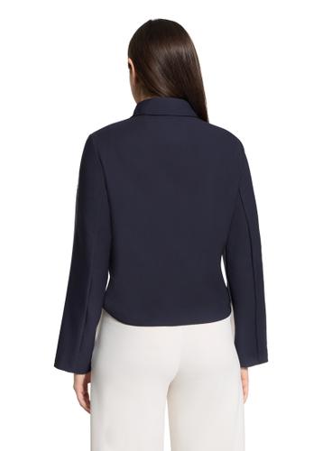Overshirt 44 Gerade - Dunkelblau