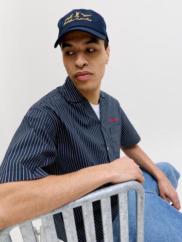 JORMENTON POPLIN STRIPE RESORT SHIRT SS