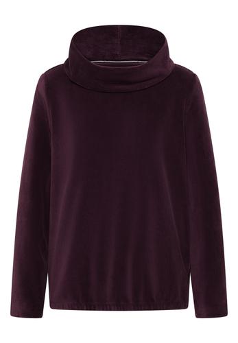 Cord Shirt mit großem Kragen