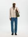 SLMREG-ROBERT OVERSHIRT NOOS M Normal geschnitten - Egret
