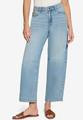 Barrel-Jeans Mid Waist 29 Inch 40 - Light Blue Denim