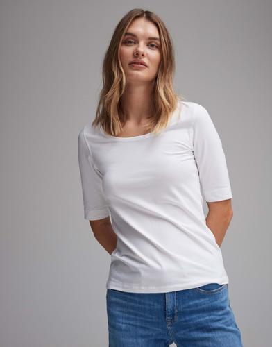 OPUS Kurzarmshirt »Daily F« im Basic-Look