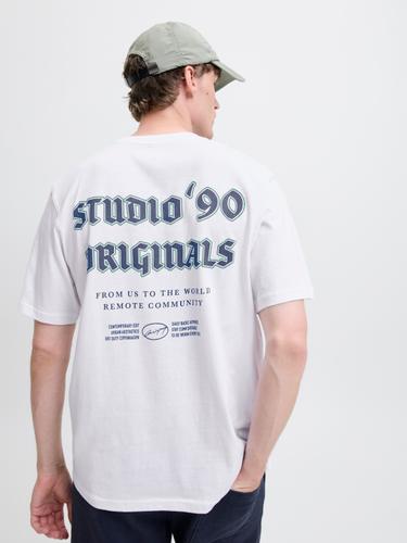 JORMEADOWS TYPO TEE SS CREW NECK