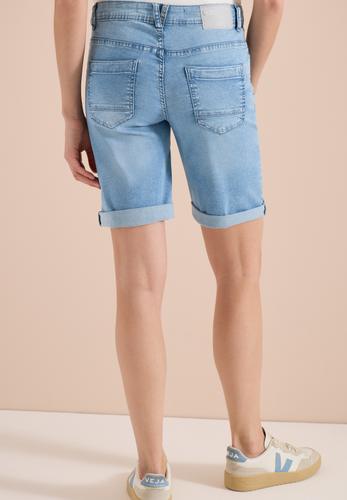 Slim Leg Jeansshorts im Casual Fit 28 - Authentic Used Wash