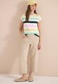 T-Shirt mit Multicolor Streifen