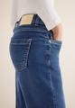 Wide Leg Washed-Look Jeans 31/30 - Mid Blue Used Wash