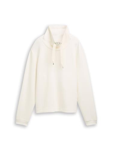 Scuba Sweatshirt mit Stehkragen