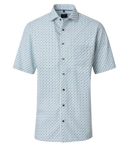 Businesshemd Kurzarm 52 Comfort Fit - Blau