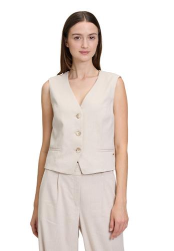 Sommerweste Beige 40