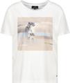 T-Shirt mit Leopardenprint 42 - Off-white