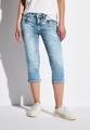 3/4 Jeans mit Glitzer-Detail 29/22 - Medium Blue Random Acid
