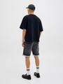 JJIRICK JJICON I.K. SHORTS GE 062 SN M Normal geschnitten - Black Denim