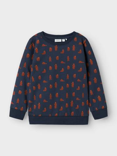 NMMNENEAN LS SWE BRU PB 104 Normal geschnitten - Mood Indigo