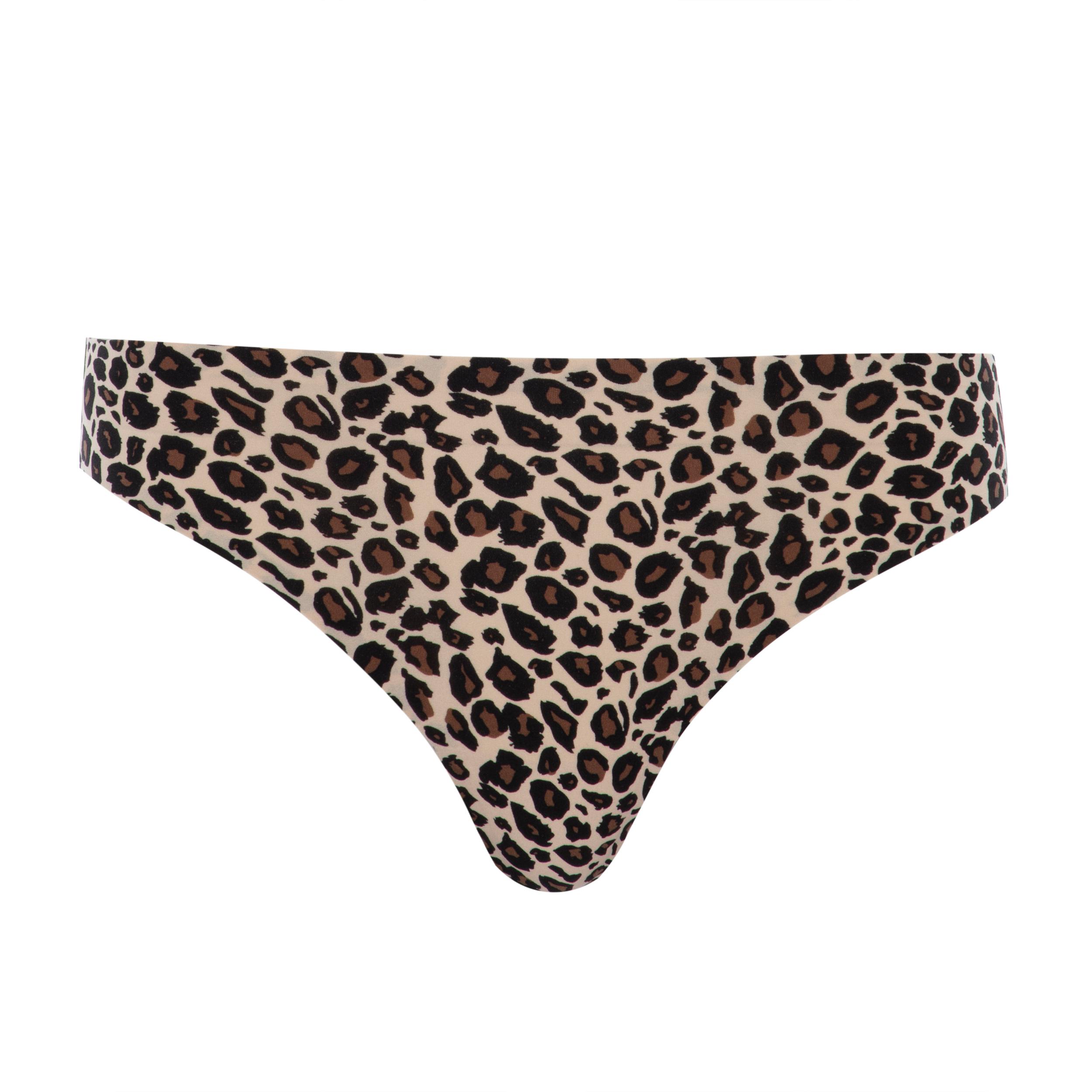 SoftStretch Tanga TU - Leopard Print