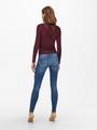 ONLTILDE L/S HIGH NECK LACE TOP JRS NOOS S Stretch - Port Royale