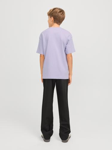JJESTAR JJ TEE SS NOOS JNR 164 Locker geschnitten - Languid Lavender