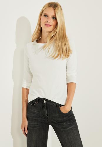 Basic Shirt in Unifarbe