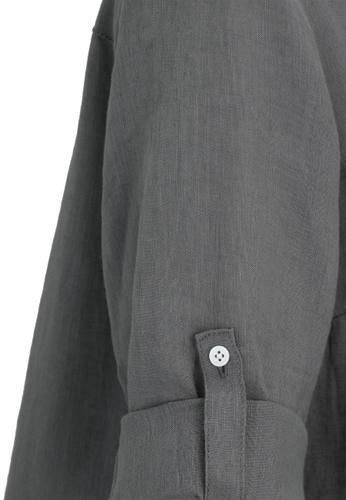 Bluse 46 - Grau