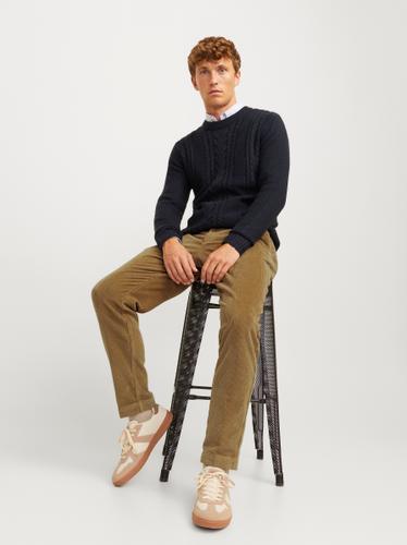 JPSTACE CORDUROY CHINO SN 33/34 Verjüngt - Elmwood