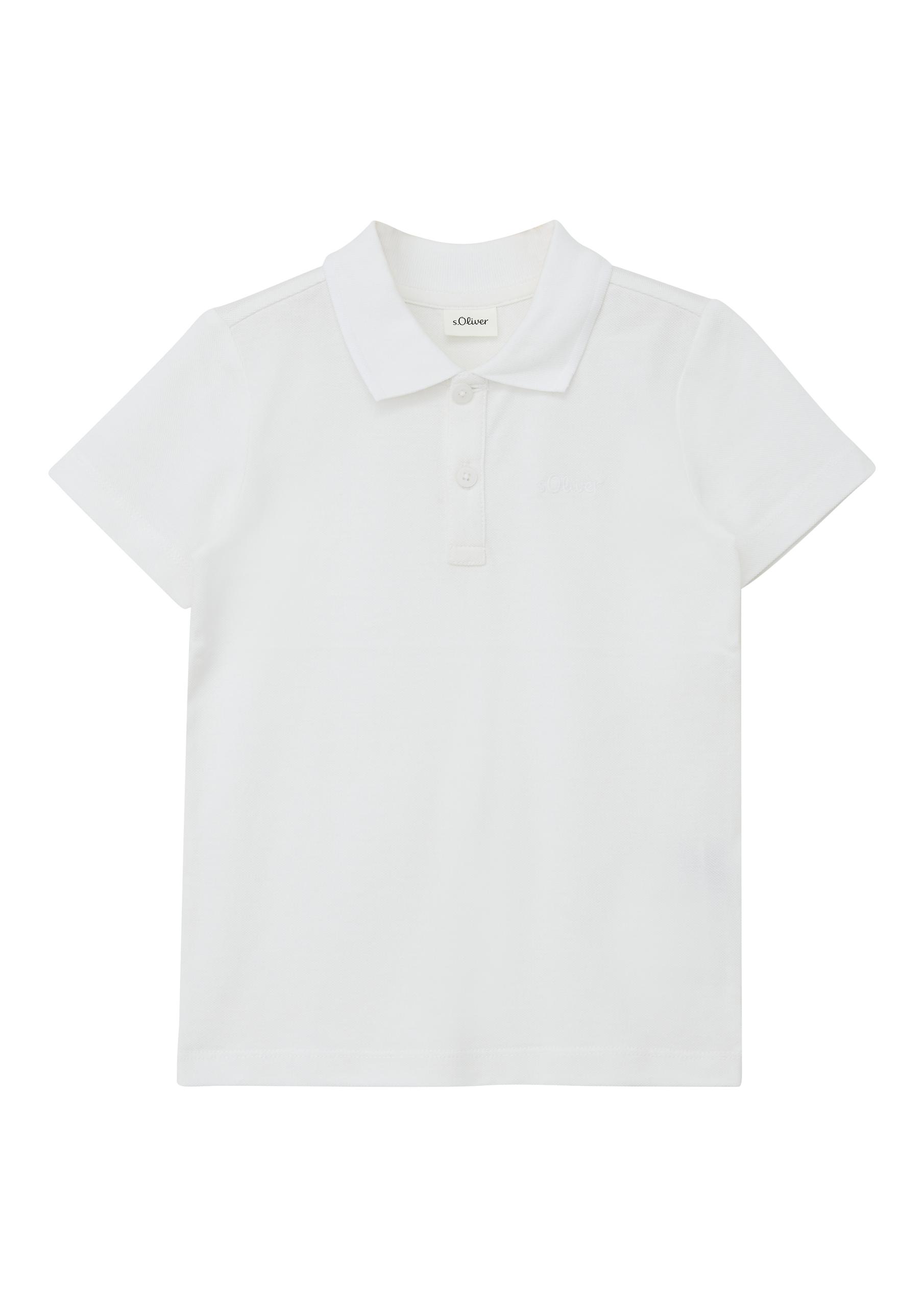 Polo-Shirt 116/122 - Weiß