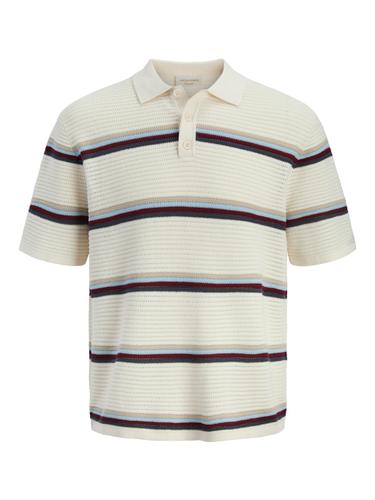 JORMAINE KNIT STRIPE POLO SN