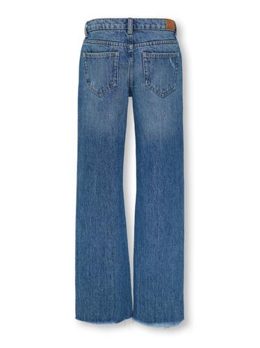 KOGJUICY WIDE DES DNM JEANS AZG760 146 Weiter Beinschnitt - Medium Blue Denim