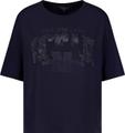 T-Shirt mit Schmuckdetails 46 - Marine
